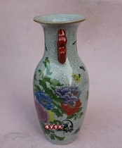 Jingdezhen ceramic antique blue and white porcelain bucket color vase flower set fashion home living room decoration craft ornaments