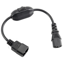 Pindi computer electric bottle car extension cord C13 TO C14 AC power cord with independent switch C13 turn C14