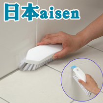 Japanese multifunctional crevice brush toilet bathroom floor tile corner scrub triangle cleaning brush no dead corner