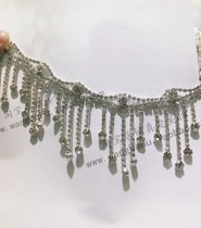 Special Price AB Color Drill Flow Su Water Drill Chain Decoration Play Out Bridal Wedding Dresses Snowfield Boots Drill Skirt Decoration