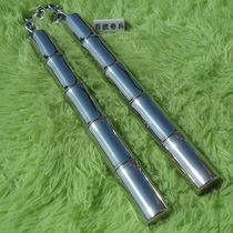 Bamboo - stainless steel bamboo featuring double - stainless stick customized double - cut stick to make a collection