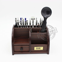 Glasses accessories Tool rack Wooden rack mounted watch screwdriver screwdriver strong and durable Zhuo Rui promotion