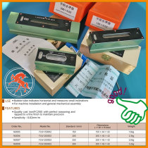 Original imported Japanese RSK bar level 100*0 02mm Fuji bubble meter V precision level