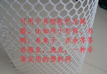 Plastic flat net breeding protection net chicken chicken duck goose Net animal foot net plastic mesh factory direct sales