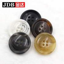 Jinda Resin Button Suit Button Men and Women Clothes Button Black White Big Button