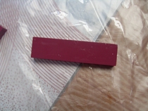 Ruby Rectangular Oil Stone Ruby Oil Stone Grindstone Notes Granulite 100 * 25 * 13