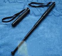 Anti-body Weapons senior year Telescopic Stick Iron Long Stick 4 Knotsticks Defense Stick Thug Thugs Outdoor Anti-Body Stick
