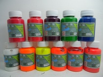 Epoxy resin word paste advertising resin LED luminous word color paste glass fiber reinforced plastic color paste epoxy fluorescent drop glue