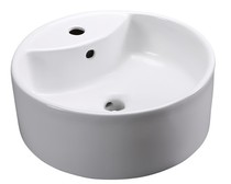 ITHINK bathroom wash basin home art basin ceramic hand wash round single hole table wash P603