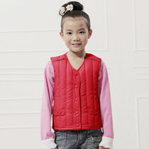 Snow silver fox winter girls children children down jacket liner vest horse clip underwear clearance