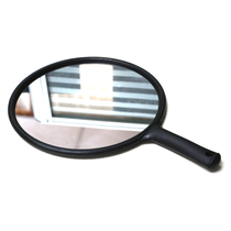 Professional Beauty Hairdressing Mirror Makeup Rear View Mirror Back Mirror Hair Salon Hairdresser Hairdresser With Handle Round Mirror