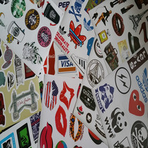 A4 Paper Original Accommodation Small Fresh Waterproof Travel Tie Bar Luggage Sticker Personality Graffiti Creativity DIY Skateboard Bike