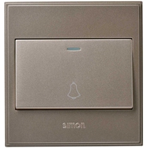 Simon 56C golden doorbell switch 86 concealed with champagne gold panel