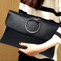 women's 2022 new fashionable all matching elegant leather handbag korean style bovine leather bag celebrity bag trendy