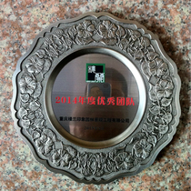 Customized tin plate medals medals trophies gold silver and bronze medals bronze medals power of attorney placard plaques