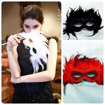 Hand-held mask beauty princess masquerade party performance children half-face blindfold