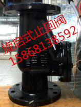 H44T-10 swing check valve DN50 DN80 DN100 vertical check valve 3 inch swing plate check valve