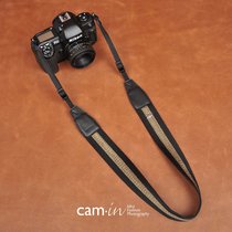 cam-in nylon series professional fashion camera back strap universal interface cam8151