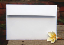 No. 2 Western blank envelope White wordless envelope greeting card name envelope custom small envelope