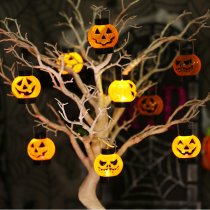 Halloween portable pumpkin lantern portable pumpkin bucket with lid pumpkin bucket for children candy jars Halloween decorations