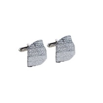 British Tourism London British Museum Memorial Gift Cufflinks Rosetta Stone