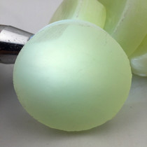 Xiuyan County mineral material Natural Xiuyu bracelet heart material transparent ice species town house practice hand chess corner rough spot