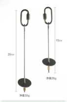 Parrot fruit fork stainless steel fruit fork Apple hook toy bird cage accessories small medium and large parrot bird supplies