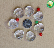 Tengchong Yuxin brand A cargo glass species of water morayu smiling Buddha pendant fluorescent water Momson Tina Buddha Gong pendant decoration