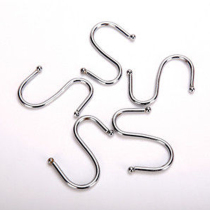 Bailu metal drying rack S hook hook hook S S type hook multi-purpose metal adhesive hook clothes hook