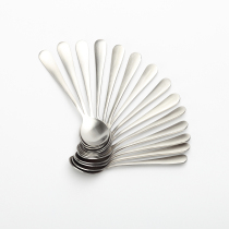 Coffee spoon stainless steel 304 frosted craft creative cute baby spoon Baby spoon for children