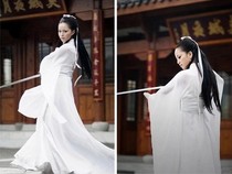  White fairy costume Wonder Woman costume Xiaolong female white costume Liu Yifei costume costume Seven fairy costume