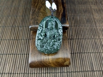 Natural Xinjiang and Tian Qingyus patron saint Bodhisattva Manjusri pendant the birth of the Buddha male and female pendants
