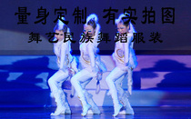 Dance Arts Month Fox Women Dance National Dance National Dance Peach Lee Cup Dance Costume Stage Performance Clothing Professional