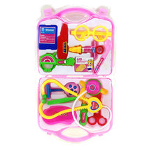 Suitcase simulation medical kit case 778 little doctor playing home toy stethoscope childrens toy hair mixed batch