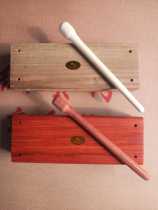 High and low stick percussion instrument mahogany Bangzi flower pear Bangzi White Bangzi opera Clapper square Bang Bang