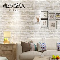Retro white brick white brick wallpaper brick red brick industrial style restaurant clothing store antique brick brick wallpaper