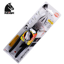 Japanese horse brand imported electrical steel wire vise labor-saving flat pliers 7-inch bolt cutters multifunctional flat pliers