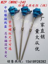 PT100 Explosion-proof thermal resistance WZP-240 Threaded installation explosion-proof thermocouple temperature sensor probe
