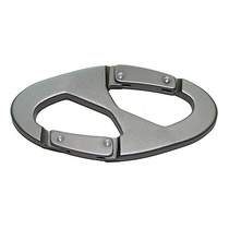 Hard aluminum alloy premium climbing buckle 8-shaped D-shaped D-shaped quick hanging hanging buckle key hanging buckle gourd buckle hanger