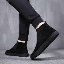 Austrian Elephant winter Martin snow boots autumn new mens casual Chelsea trendy shoes wild plus velvet warm cotton shoes