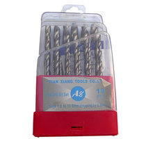 Shanghai Shanghai Engineering HSS1-10mm High Speed Steel White Twist 19 Set 0 5 Into Diamond Flower Set