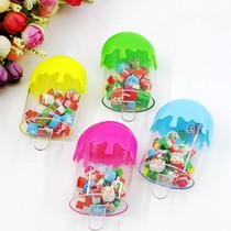 Reward Cute Cartoon Mini Eraser Children's Prize Pupils Snow Strip Creative Christmas Rubber