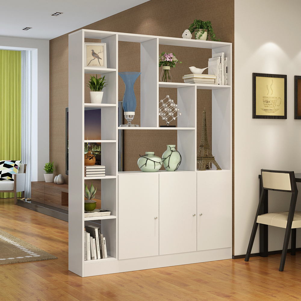 独特简约隔断柜,屏风式带来高雅美