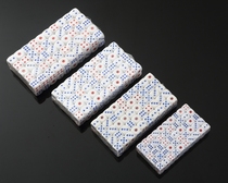 Sell color dice bar cup sieve plug mahjong dice cup color cup with a pack of 100 dice orange