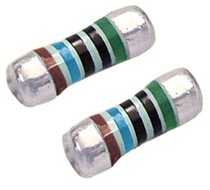 Wafer resistor MMA 0204 1206 0207 1K 10K 1% MELE metal film resistor cylindrical resistor