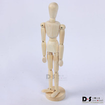 Drawing with Puppet Joints People Model Speed Writing Painting Small People Wooden Hands Fine Art Imitation Body Ratio Comic Sketching Puppets