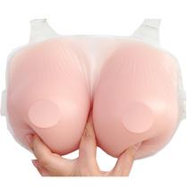 beauty breast hook shaped silicone fake breast conjoined breast breast prosthetic breast chest pad fake