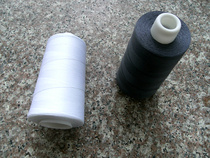 Boutique 403 polyester short fiber sewing machine line sewing thread white dark grey pagoda line large cylinder 3000 yards
