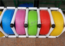 Kindergarten sensory toy childrens Tire Rack drilling childrens variable rolling ring size color multi-purpose rolling tires