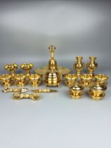 Shingon Vajra Tang secret dharma device Shingon Dharma device Tang Secret Dharma device Gold-plated on one side and gold large on the other